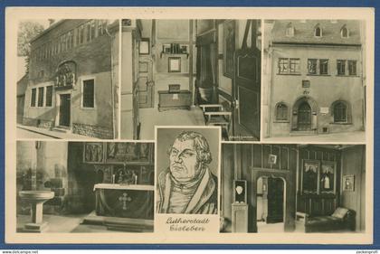 Lutherstadt Eisleben Martin Luthers Geburtshaus. gelaufen 1956 (AK4350)
