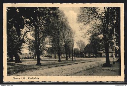 AK Eldena i. M., Blick über den Marktplatz