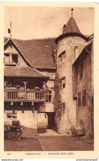 Elsass Ribeauville Ancienne Cour (1567) ngl #196.413