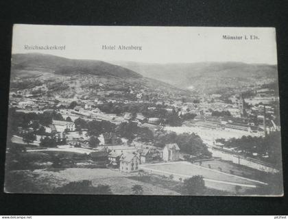 Münster i. Elsass - Hotel Altenberg ,  1915 , Ansichtskarte , AK , CPA !!