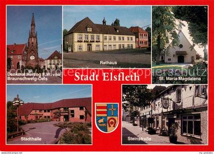Elsfleth Wesermarsch Niedersachsen Denkmal Herzog F. W. von Braunschweig Oels Ra