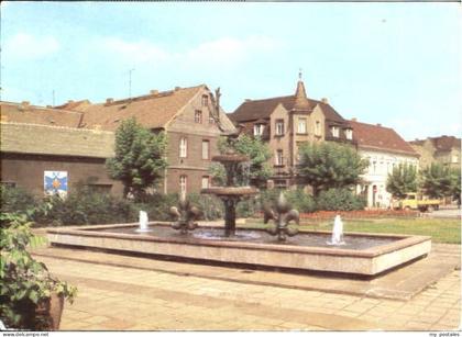 Elsterwerda Brunnen Markt x 1990