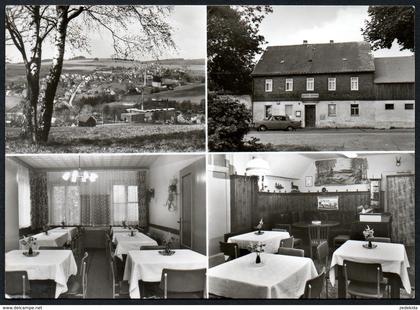 9350 - alte MBK Ansichtskarte - Elterlein Erzg. - Gasthaus Gaststätte Jägersruh - Hoffamnn - DDR 1980
