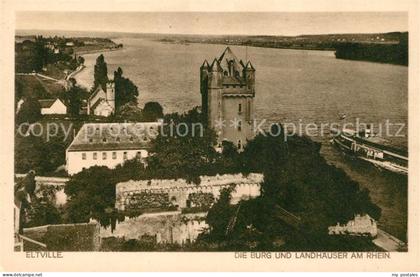 Eltville Rhein Burg Landhaeuser