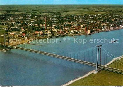 Emmerich Rhein Bruecke Fliegeraufnahme