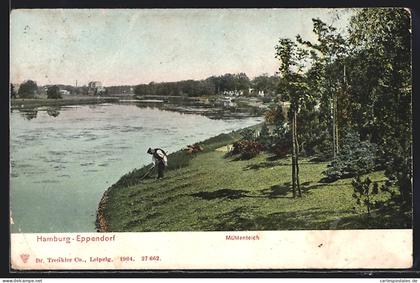 AK Hamburg-Eppendorf, Mühlenteich