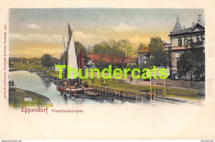 CPA EPPENDORF WINTERHUDER QUAI