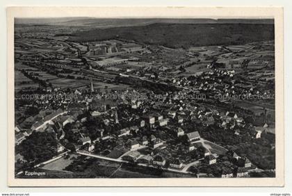 75031 Eppingen - Germany: Aerial View / Luftaufnahme (Vintage Postcard)