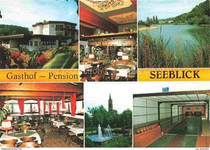 Muehlbach Eppingen Gasthof Pension Seeblick Restaurant Kegelbahn