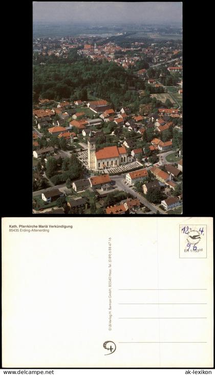 Ansichtskarte Altenerding-Erding Luftbild Fliegeraufnahme 1981