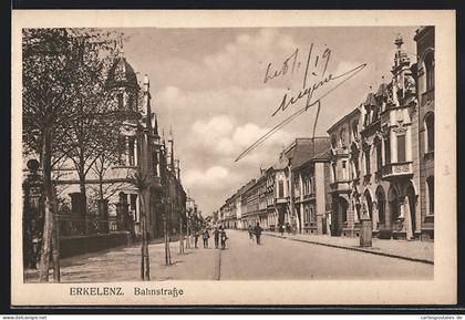 AK Erkelenz, Blick in die Bahnstrasse