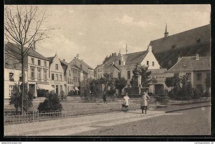 AK Erkelenz, Johannismarkt und Kirchstrasse