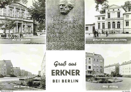Erkner Oder-Spree Brandenburg Gerhart-Hauptmann-Gedenkstaette Rat-der-Gemeinde A