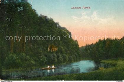 Loecknitz Spreewald Landschaftspanorama Wasserstrasse