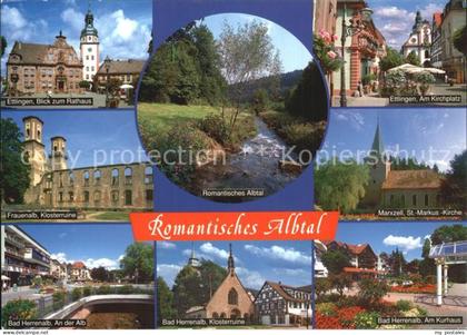 Ettlingen Albtal Klosterruine Kirchplatz