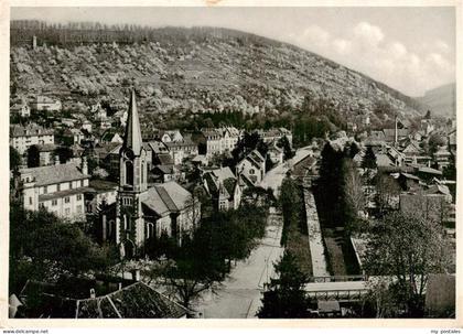 Ettlingen Panorama Blick ins Albtal