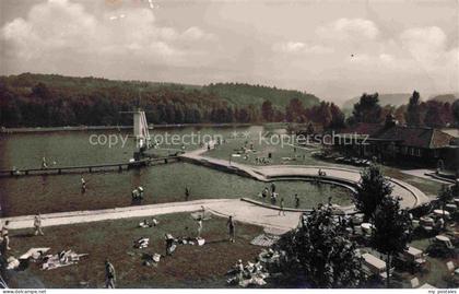 Kirchheim Euskirchen NRW Steinbachtalsperre Naturschwimmbad
