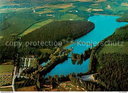 Steinbach Euskirchen Talsperre bei Euskirchen Fliegeraufnahme
