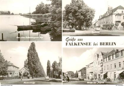 Falkensee Falkenhagener See Rathaus Hansastrasse Strasse der Jugend