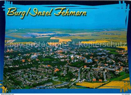 Burg Fehmarn Fliegeraufnahme