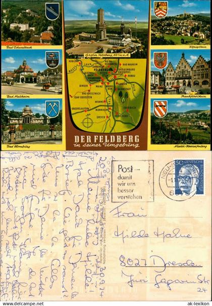 Feldberg (Schwarzwald) Feldberg (1500m) Schwarzwald und Umland MB 1974