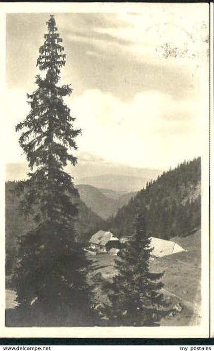 Feldberg Schwarzwald Feldberg Huette x 1929