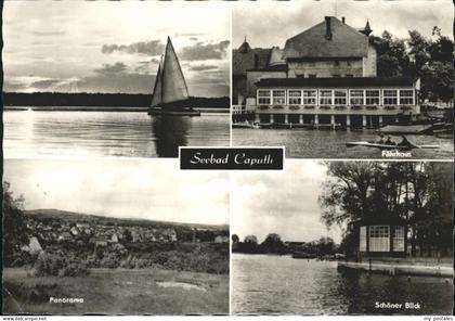 Caputh Faehrhaus Segelboot