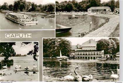 Caputh Schwielowsee Fahrgastschiff Strandpartien Seepartien