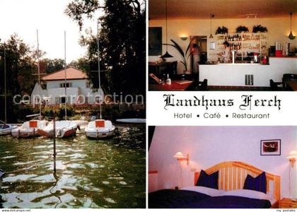 Ferch Landhaus Ferch Hotel Cafe Restaurant am Schwielowsee Segelboot