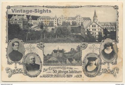 50 Jähriges Jubiläum Kloster Bonlanden (Vintage PC 1906)
