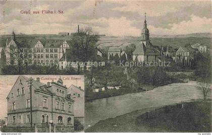 Floeha Panorama Kirche Conditorei Cafe Roemer