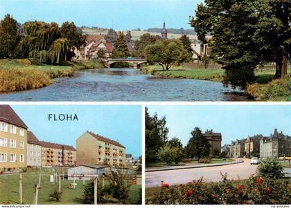 Floeha Panorama Siedlung Strassenpartie