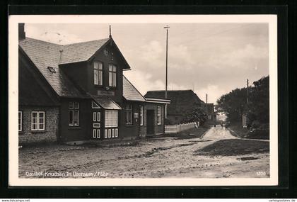AK Utersum /Föhr, Gasthof Knudsen