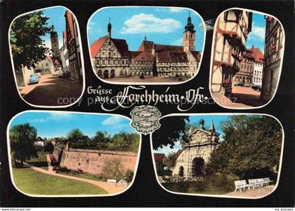 Forchheim  Oberfranken Motive Altstadt Fachwerkhaeuser Stadtmauer