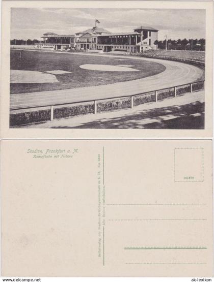 Ansichtskarte Frankfurt am Main Stadion Kampfbahn 1936