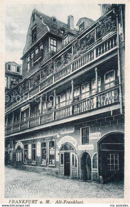 Frankfurt Main Alt-Frankfurt