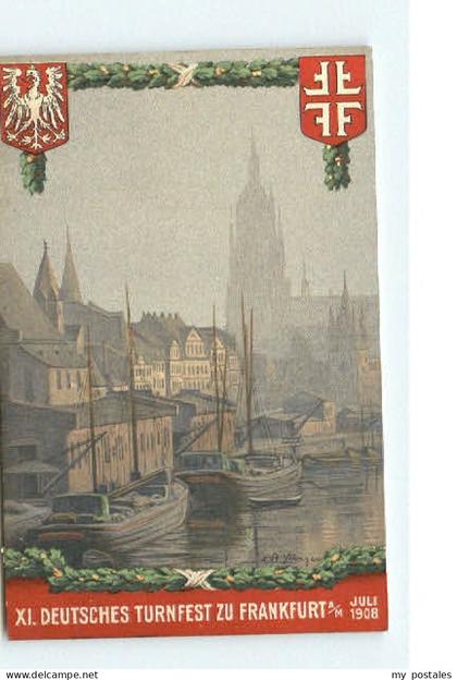 Frankfurt Main Frankfurt am Main Deutsches Turnfest Juli 1908