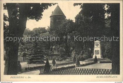Freiberg Sachsen Schlossplatz