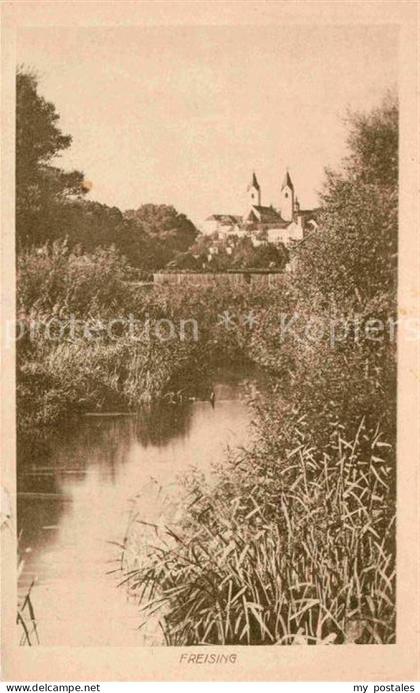 Freising Oberbayern Teilansicht