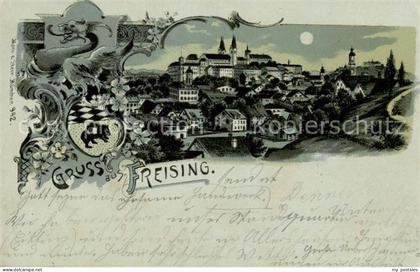 Freising Oberbayern Totalansicht