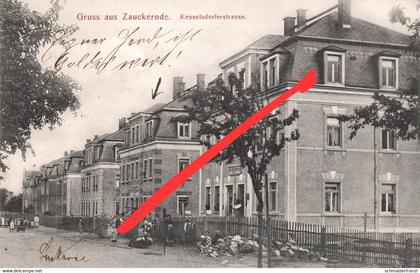 AK Freital Zauckerode Kesselsdorfer Straße a Pesterwitz Saalhausen Niederhermsdorf Wurgwitz Döhlen Deuben Potschappel