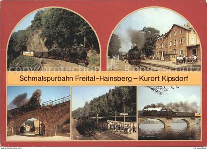 Freital Schmalspurbahn Freital- Hainsberg- Kurort Kipsdorf