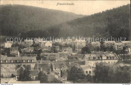 42508333 Friedrichroda Teilansicht Friedrichroda