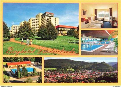 Friedrichroda Thueringen Berghotel-Friedrichroda Hallenbad Aussenpool Hotelzimme