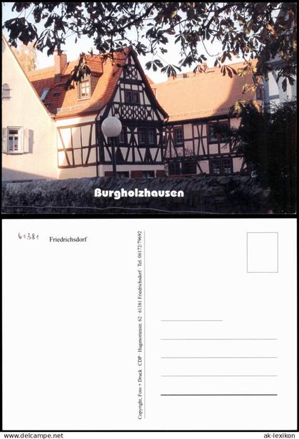 Ansichtskarte Friedrichsdorf (Taunus) Ortsansicht Burgholzhausen 1990
