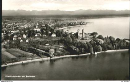 Friedrichshafen Bodensee Friedrichshafen Fliegeraufnahme x 1955