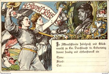 Geburtstag Fürst von Bismarck Friedrichsruh