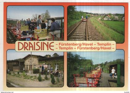 AK 251196 GERMANY - Draisine - Fürstenberg / Havel - Templin ...