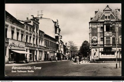 AK Fürstenwalde /Spree, Ernst-Thälmann-Strasse