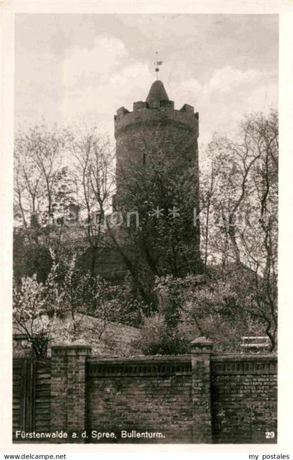Fuerstenwalde Spree Bullenturm Stadtmauer NZ3